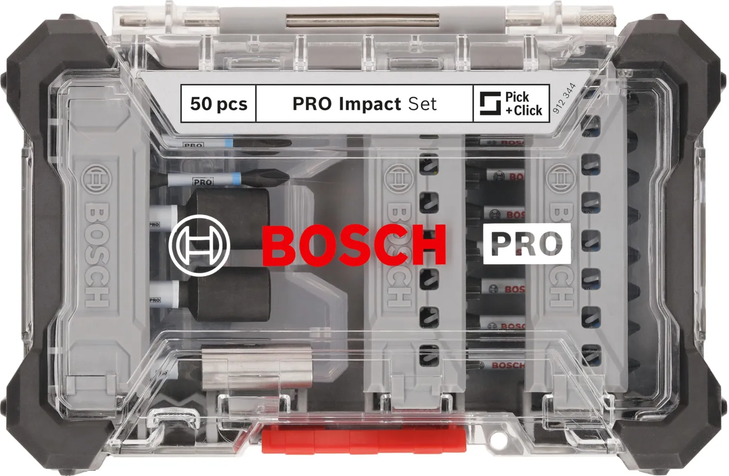 Bosch Expert PRO Impact set bit 50 pezzi 1/4" antiurto