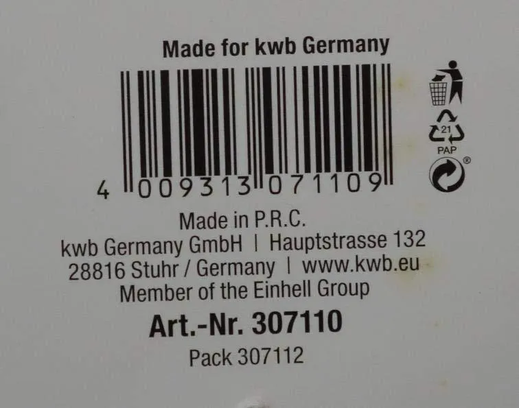 KWB 3071-10 Lama Ricambio Sega a Mano Mitra 550 mm