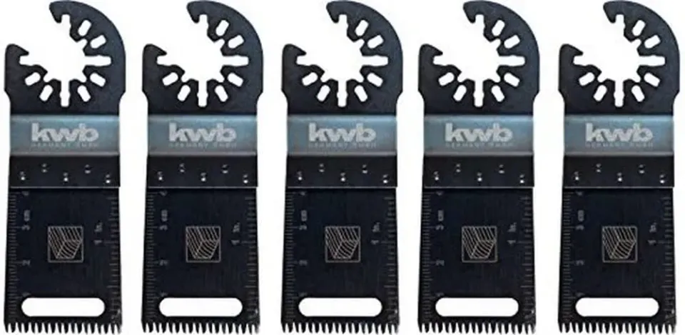 KWB AKKU-TOP lama multitool 34 mm 5 pz denti giapponesi