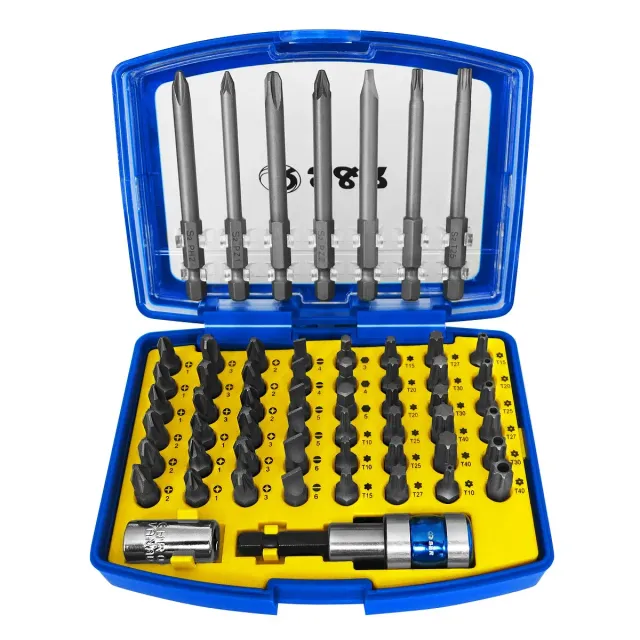 S&R Set Inserti Avvitatore 57 Pezzi con Magnetico S2