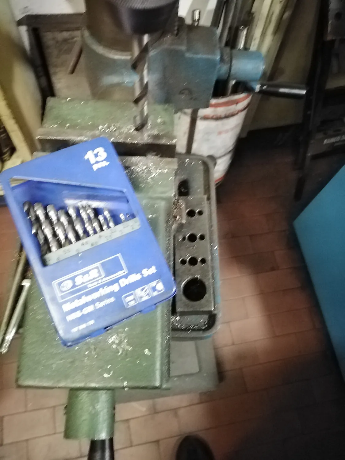 S&R set 19 punte metallo HSS 1-10 mm cassetta