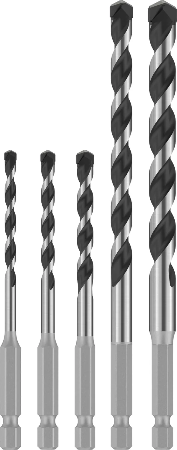 Bosch Expert PRO HEX-5 punte muro 7 pz per calcestruzzo