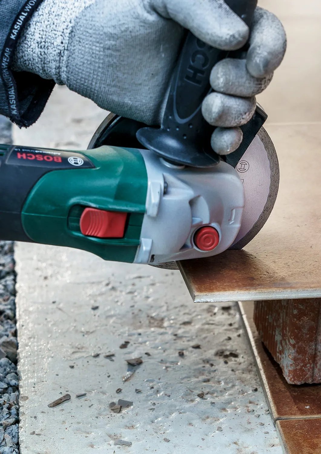 Bosch disco diamantato Ø 125 mm 2 pz piastrelle cemento