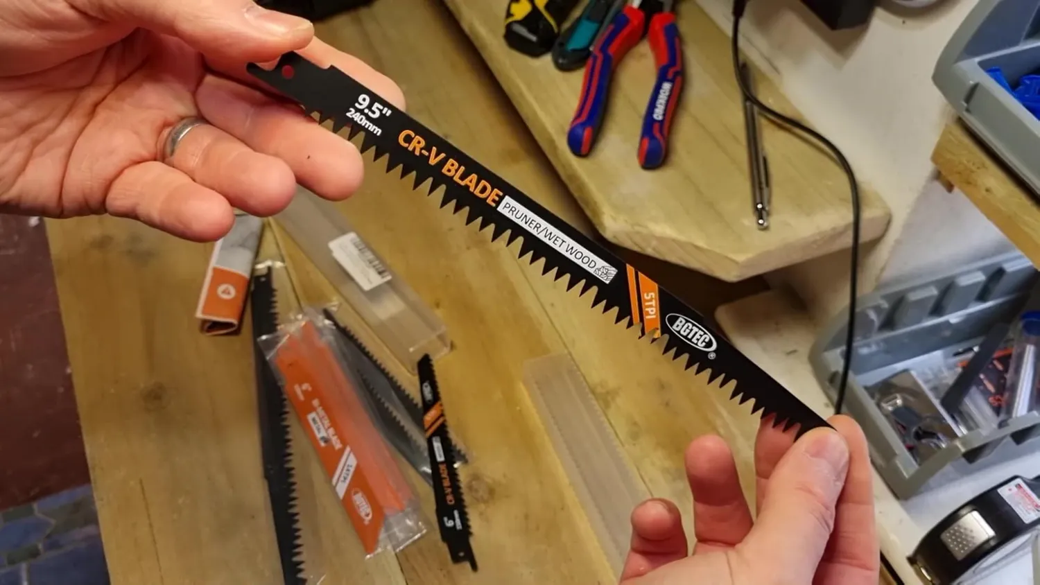 BGTEC lame sega a gattuccio 36 pezzi legno e metallo