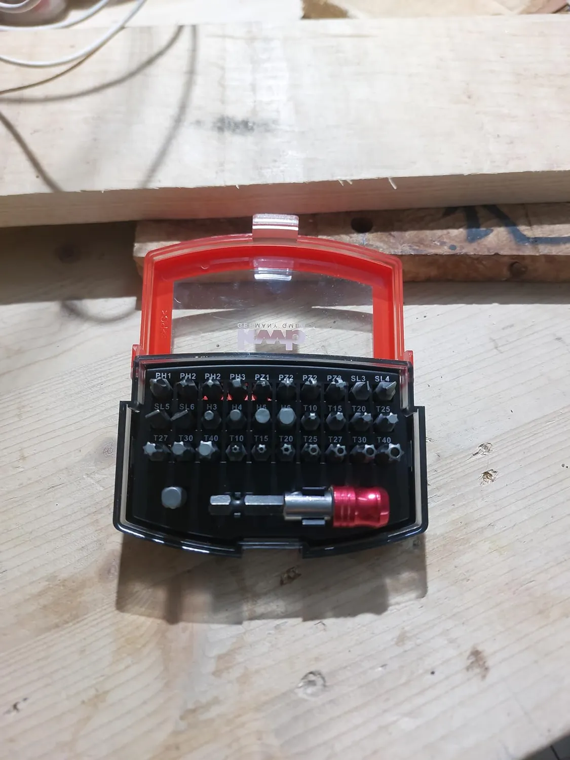 KWB 118490 set inserti 32 pezzi CrV magnetico