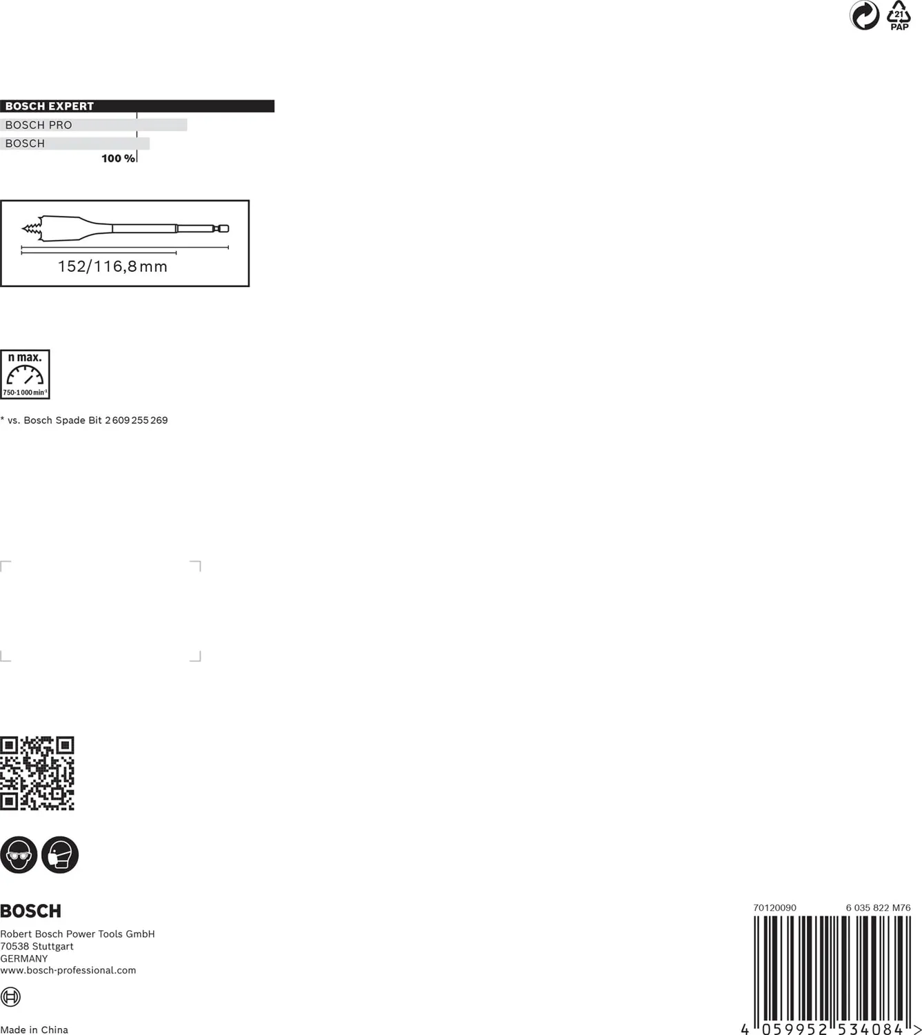 Bosch Expert Self Cut Speed Mecchie Spada 16-32mm 7pz