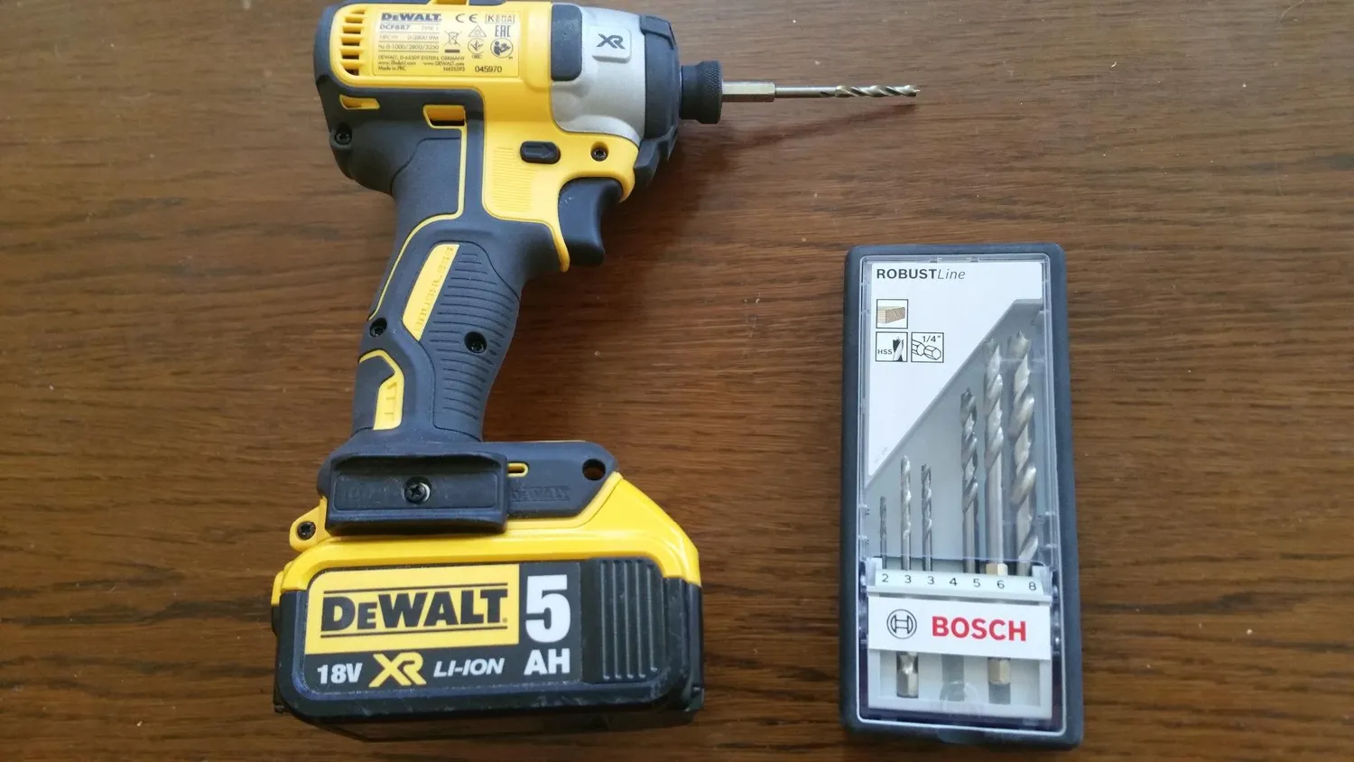 Bosch PRO Wood set punte legno 2-8 mm 7 pezzi