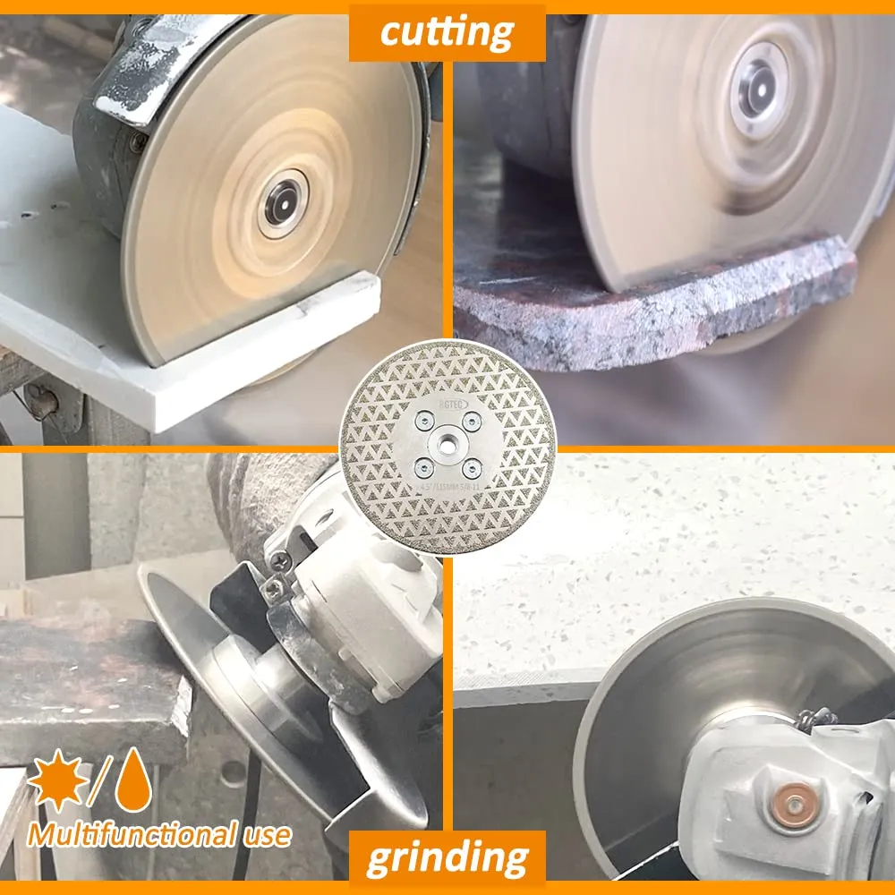 BGTEC disco diamantato 105 mm M14 per ceramica e marmo
