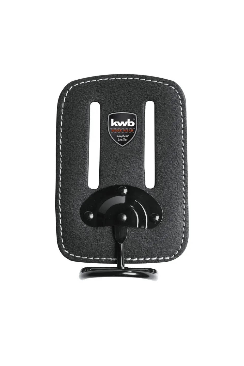 KWB 906110 porta martello in pelle nera cintura