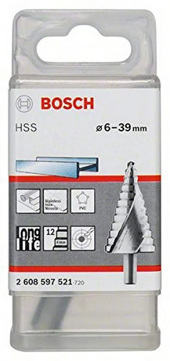 Bosch Expert Punta a Gradini HSS 6-39mm L93,5