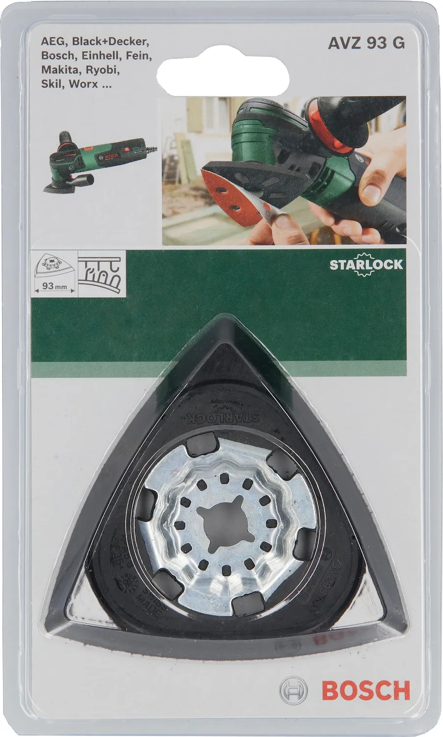 Bosch Expert piastra levigatura delta 93 mm multitool
