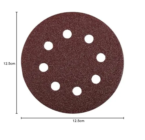 KWB disco abrasivo 125 mm 5419-06 forato velcro metallo