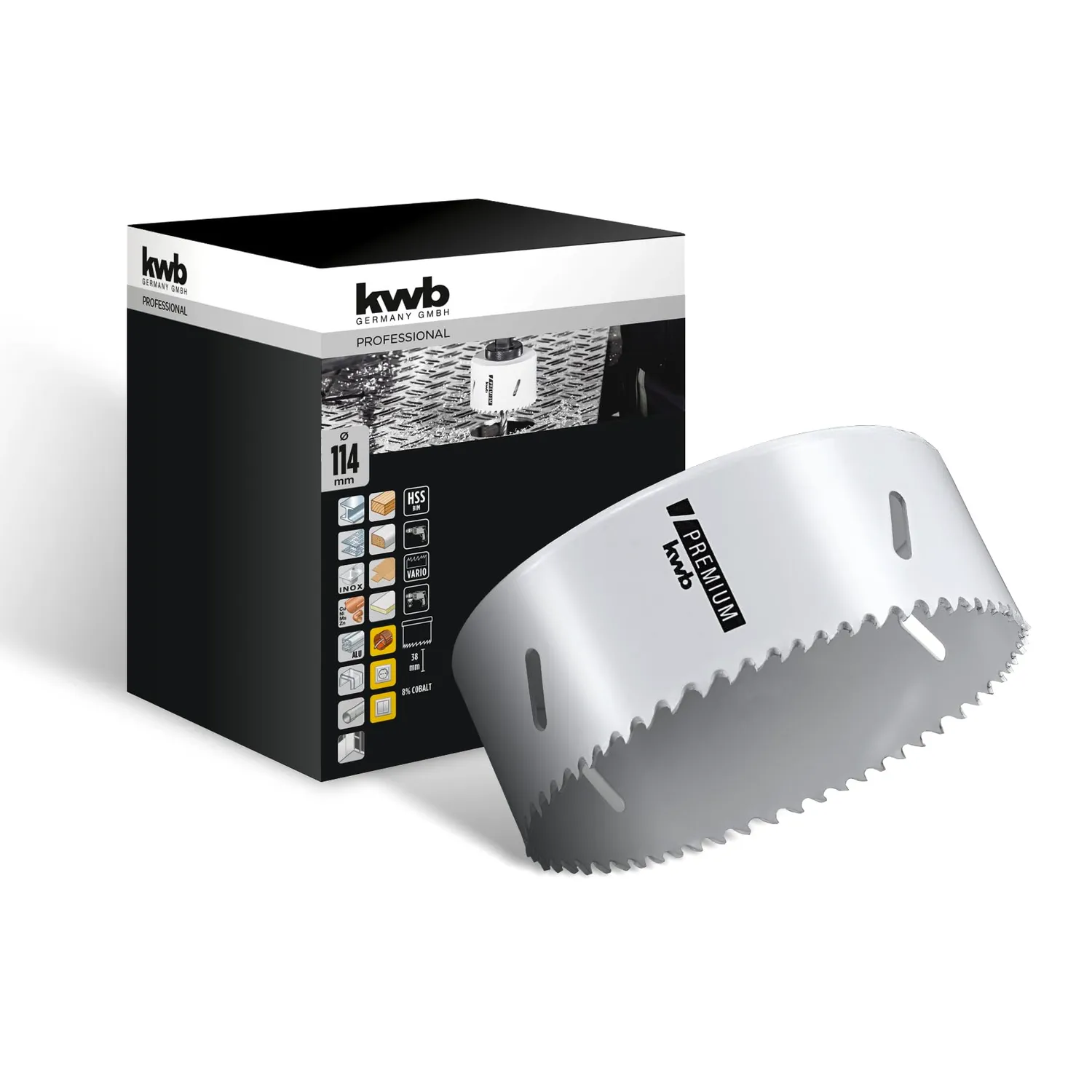 KWB Easy-Cut Longlife S20 sega a tazza 19 mm bimetallica
