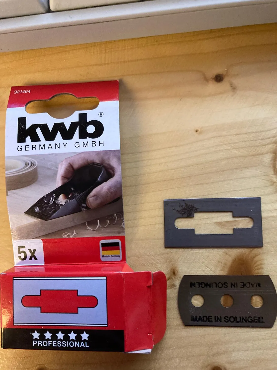 KWB 9214-64 lame ricambio cutter hobby 5 pezzi