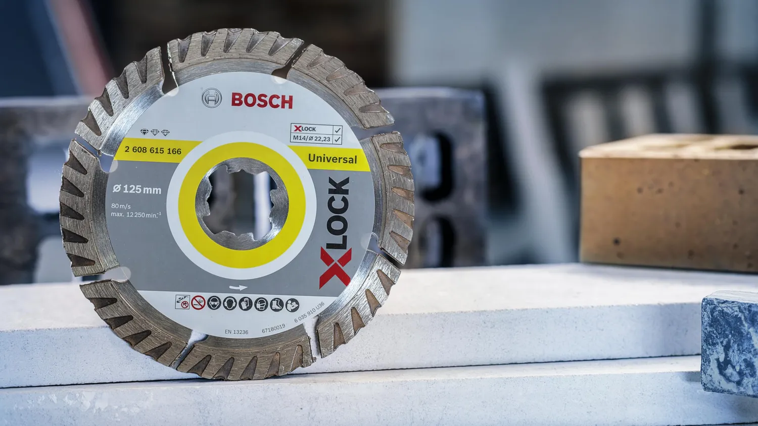 Bosch Standard disco diamantato Universal 125 mm X-Lock