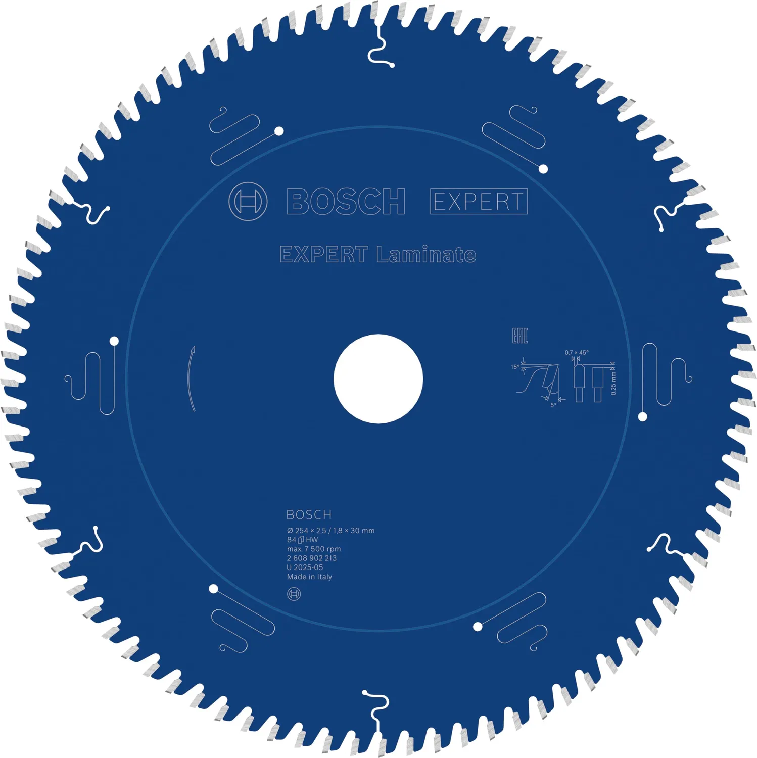 Bosch Expert Laminate lama 216x30 mm 60 denti per laminato