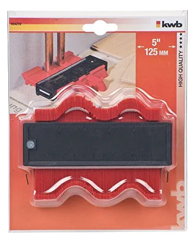 KWB 0642-10 dima per contorni 125 mm rossa