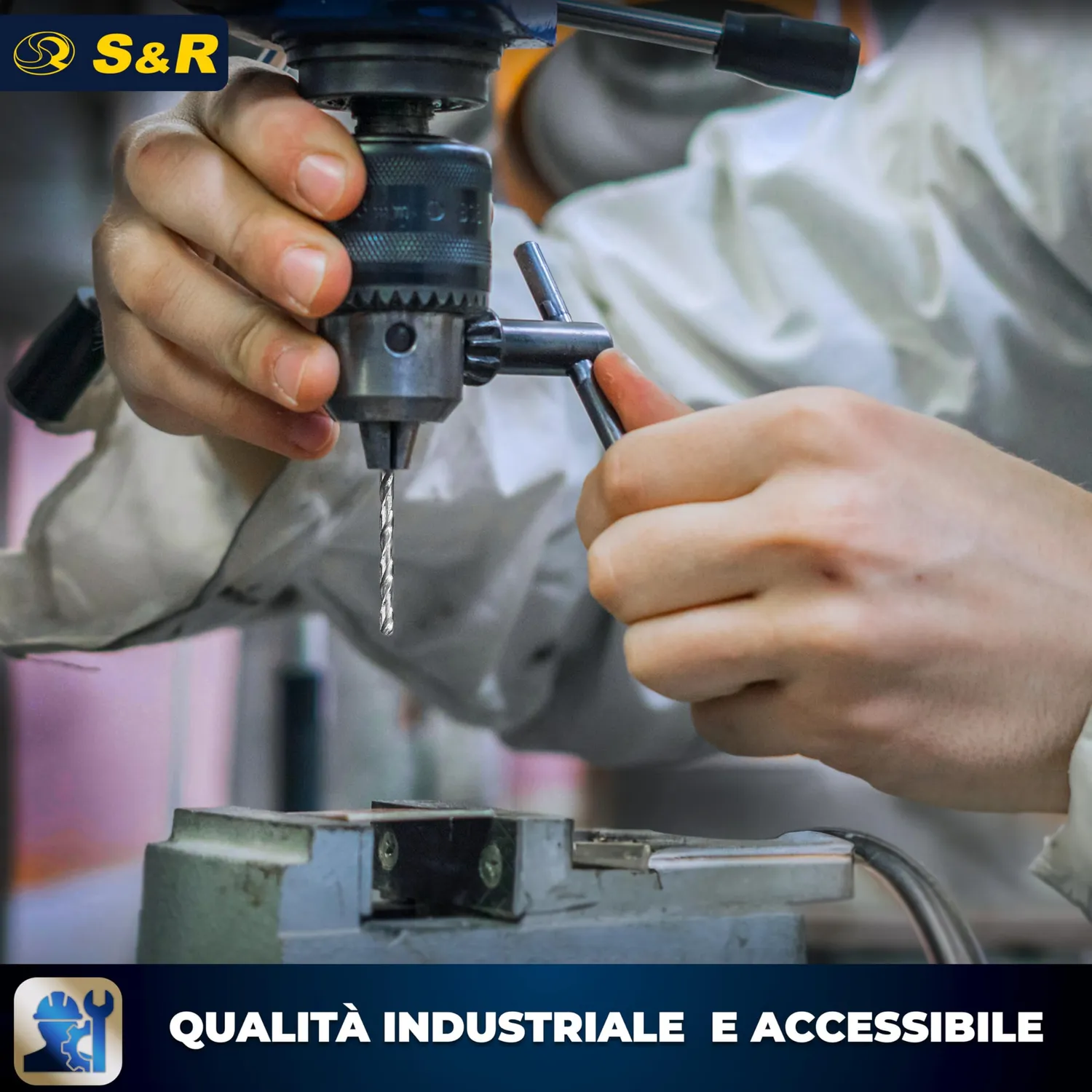S&R GM punte trapano metallo HSS 25 pezzi 1-13 mm in cassetta