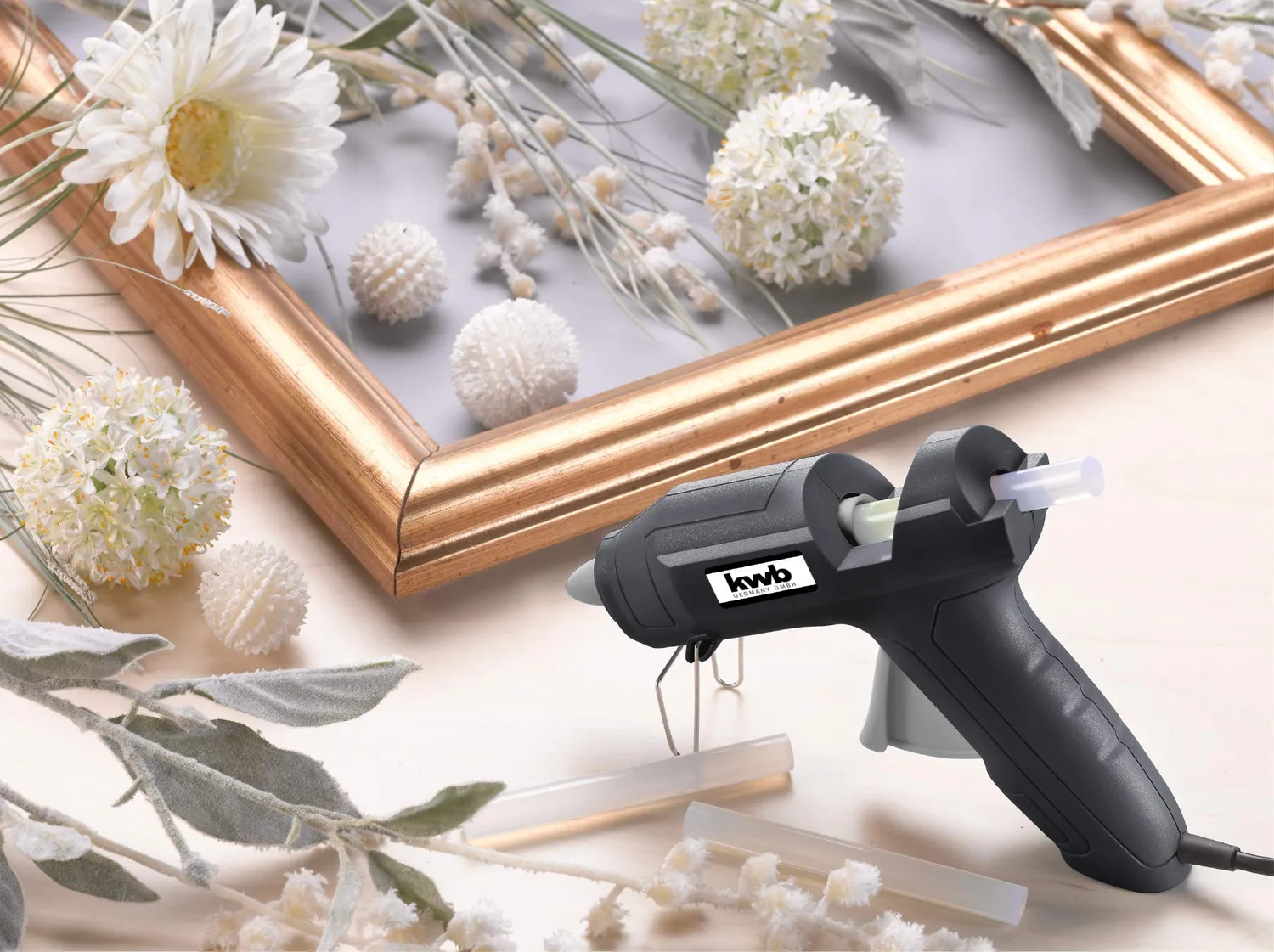 KWB 989490 Pistola Colla Caldo 20W 11 mm Hobbistica