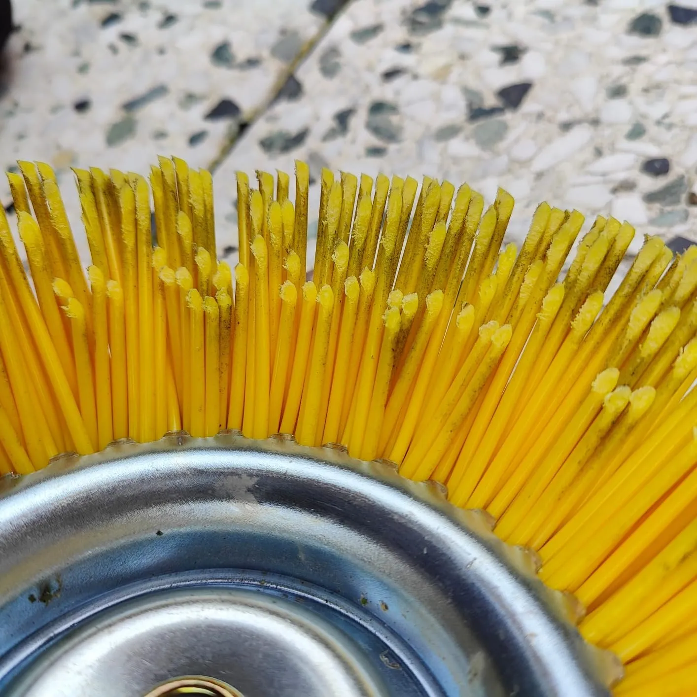 S&R spazzola decespugliatore nylon 200 mm gialla