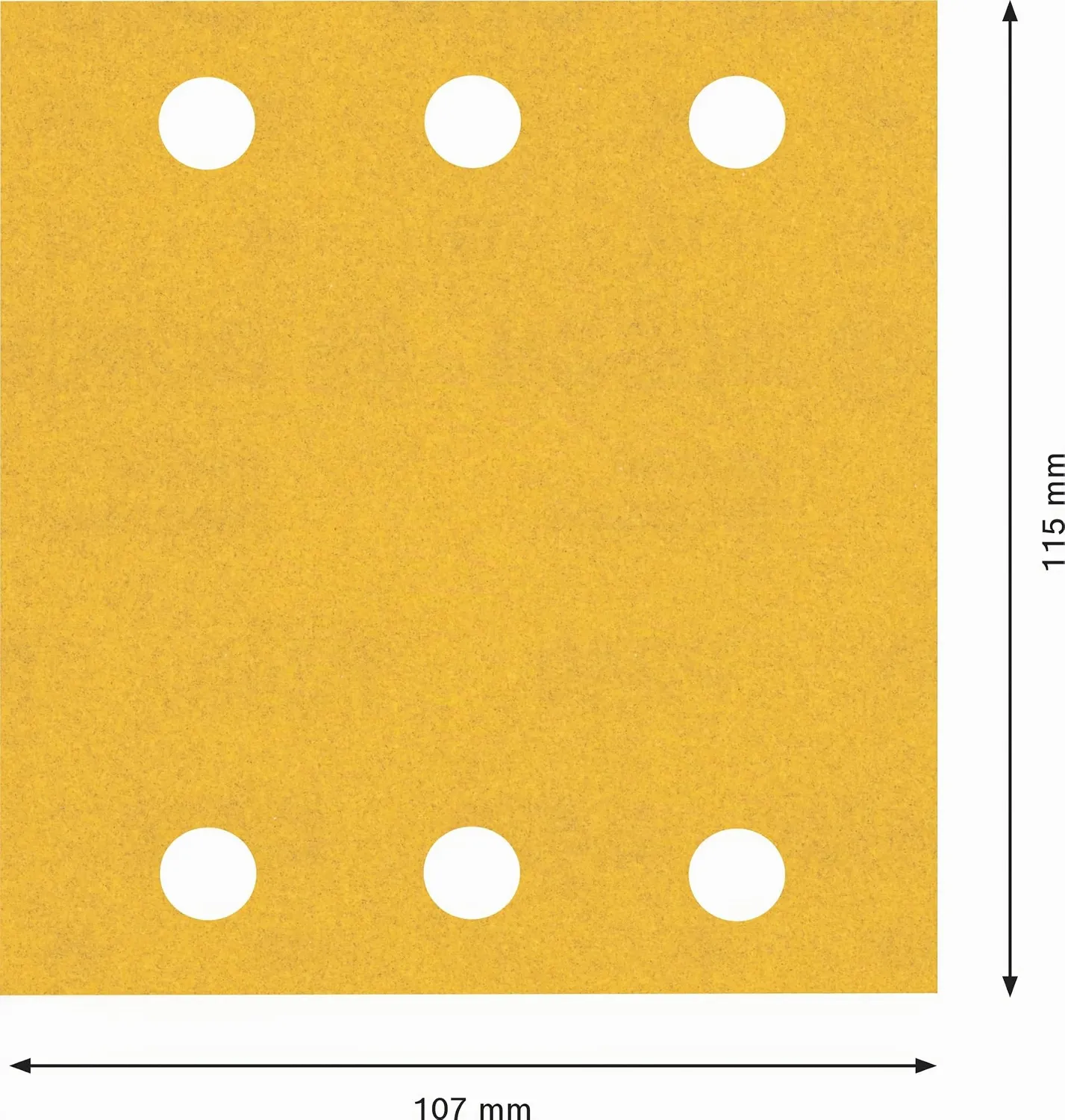 Bosch Expert C470 carta abrasiva G240 10 pezzi 6 fori