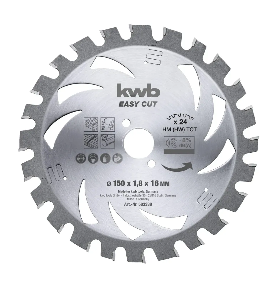 KWB Easy Cut AKKU-TOP 583338 lama circolare 150x16 mm universale