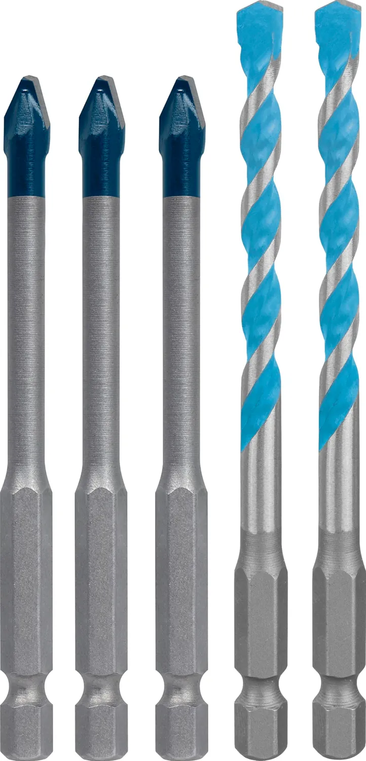Bosch Expert HEX-9 set punte 7pz 4-12 mm multiuso