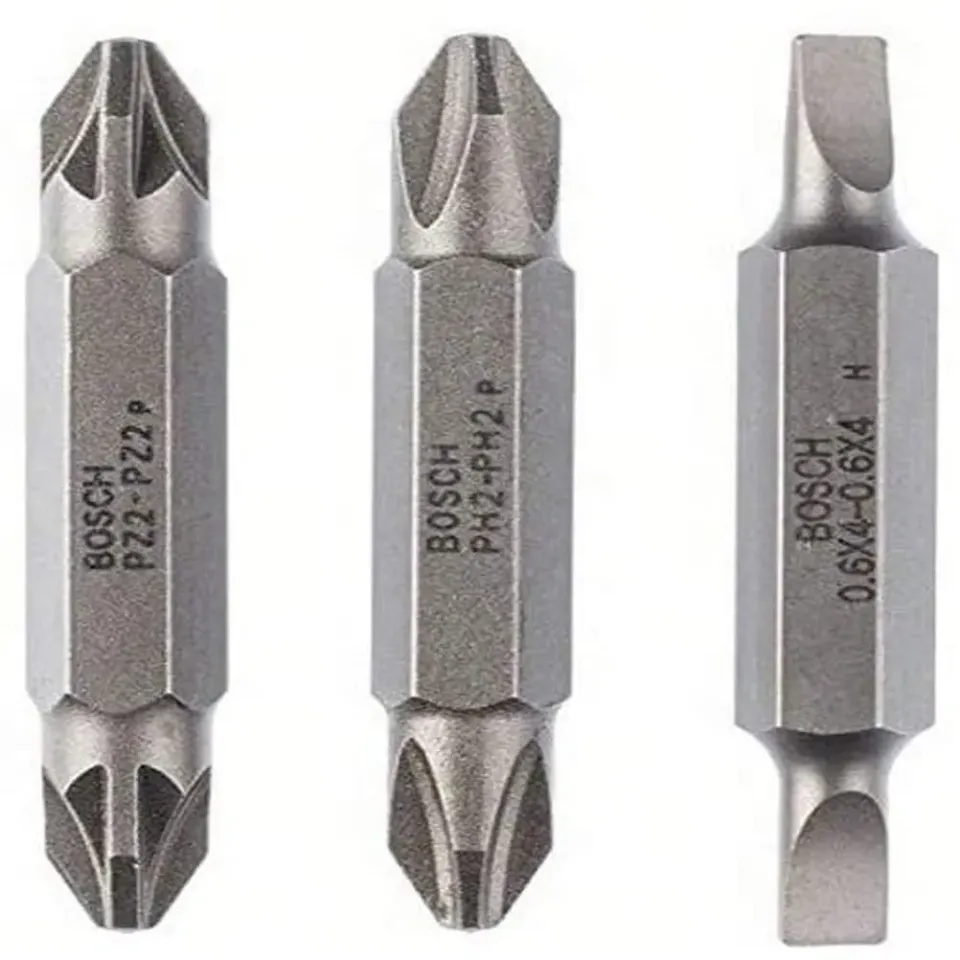 Bosch inserti avvitamento S0.6 PH2 PZ2 3 pezzi Pick Click