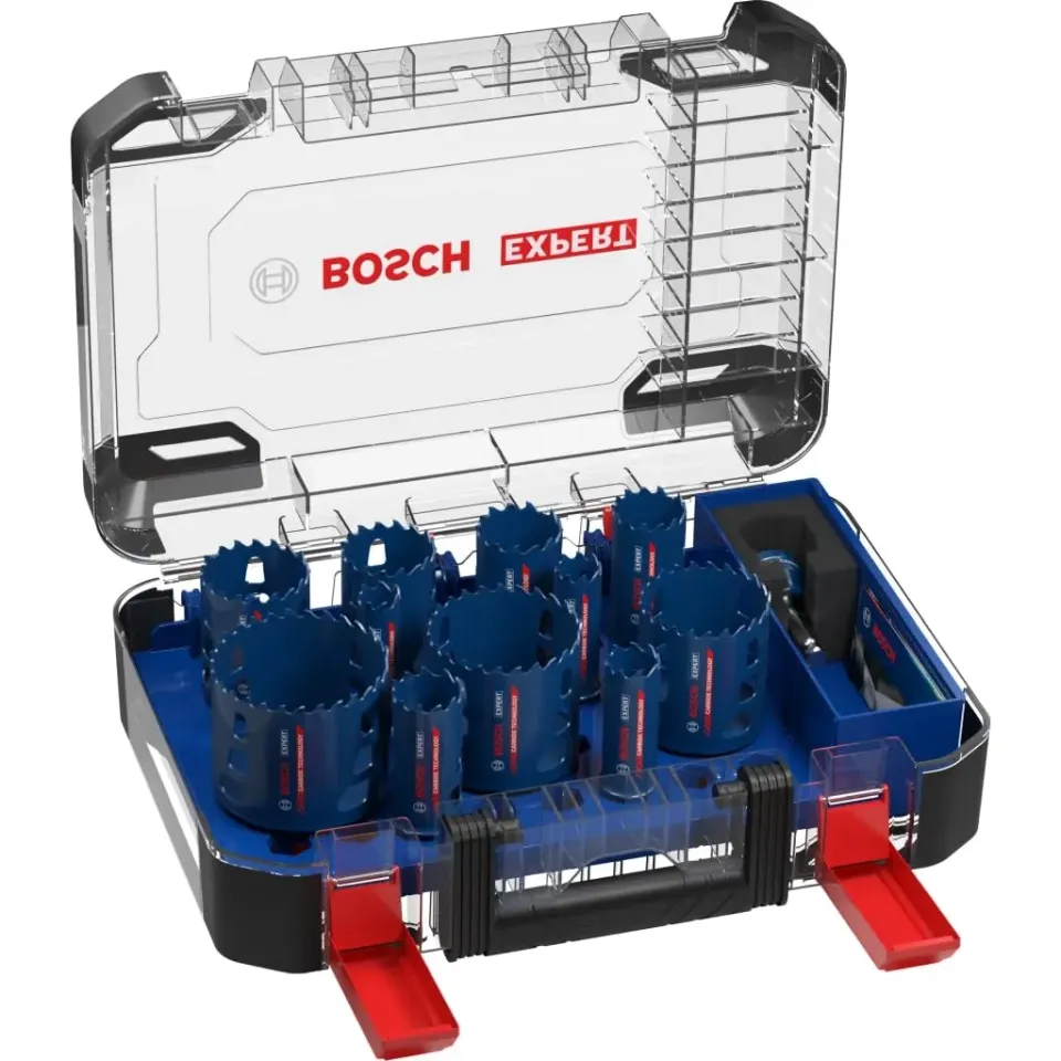 Bosch Expert Tough Material set seghe a tazza 14 pz 20-76 mm