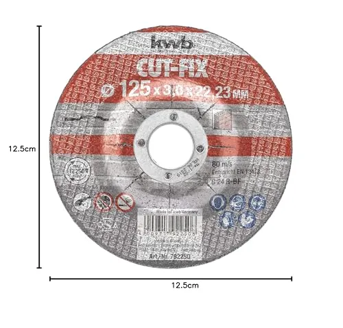 KWB 624720 Easy-Cut Lama seghetto 125 mm legno-metallo