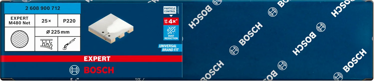 Bosch Expert M480 dischi rete 225 mm G220 25 pezzi