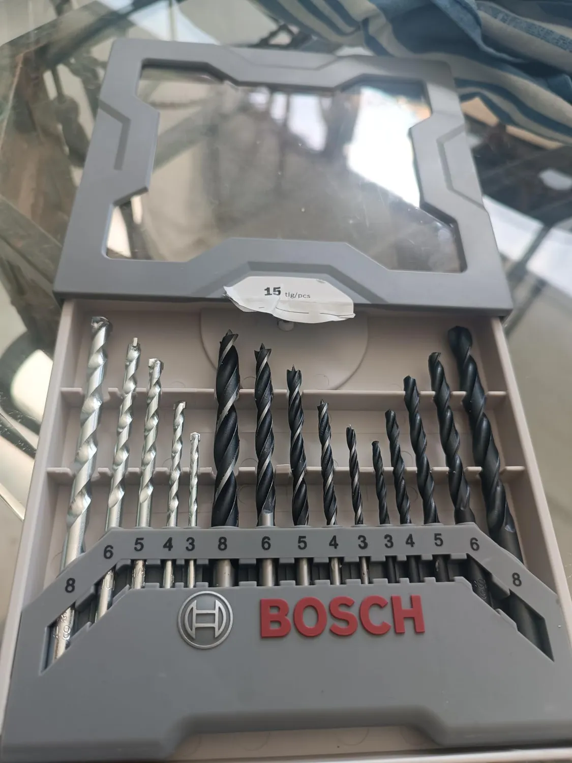 Bosch Expert Set Punte Miste 15 Pezzi Metallo Legno Pietra