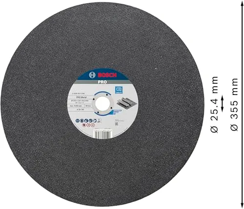Bosch Expert Pro Metal Mola Taglio 355 mm Metallo