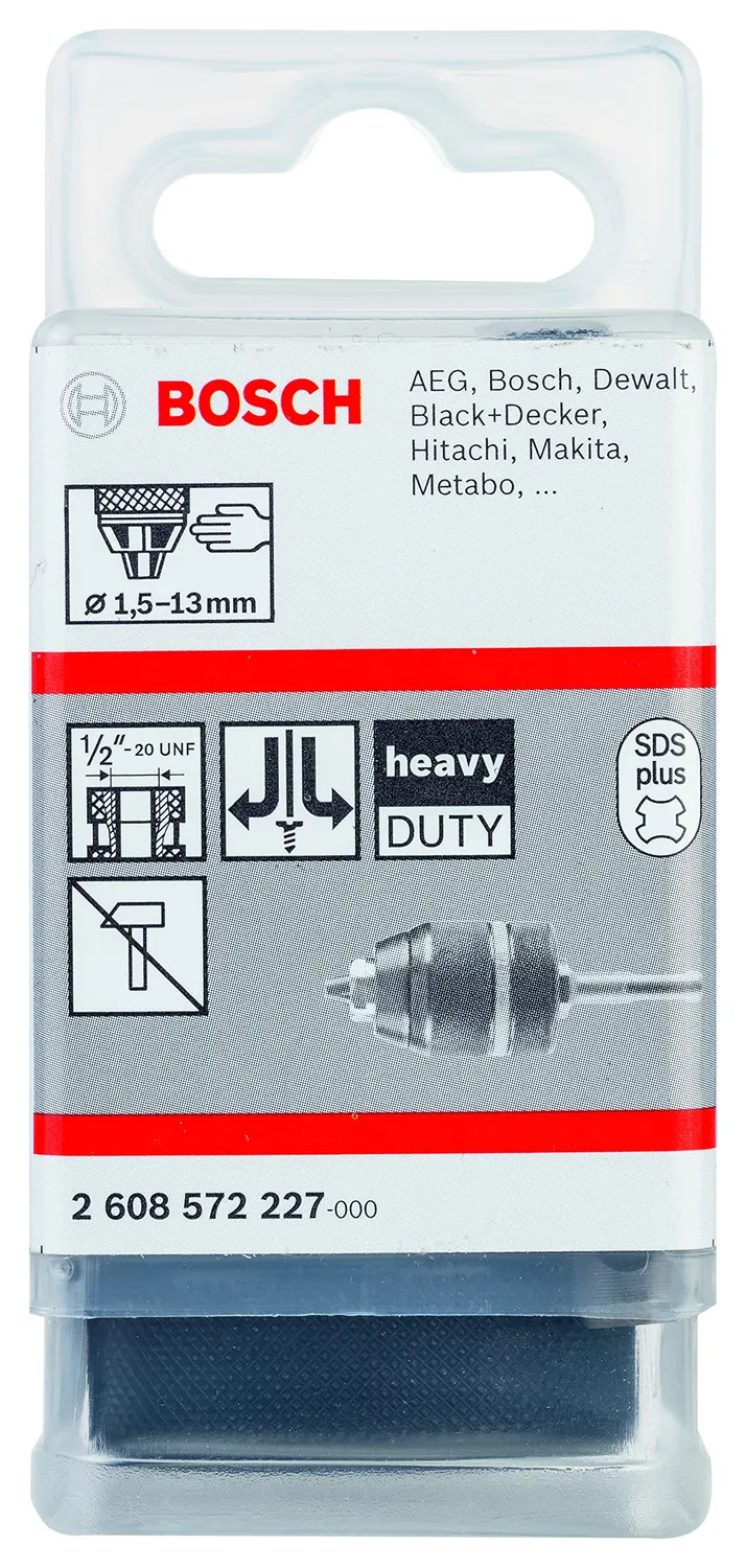 Bosch Expert mandrino autoserrante SDS-Plus 1,5-13 mm