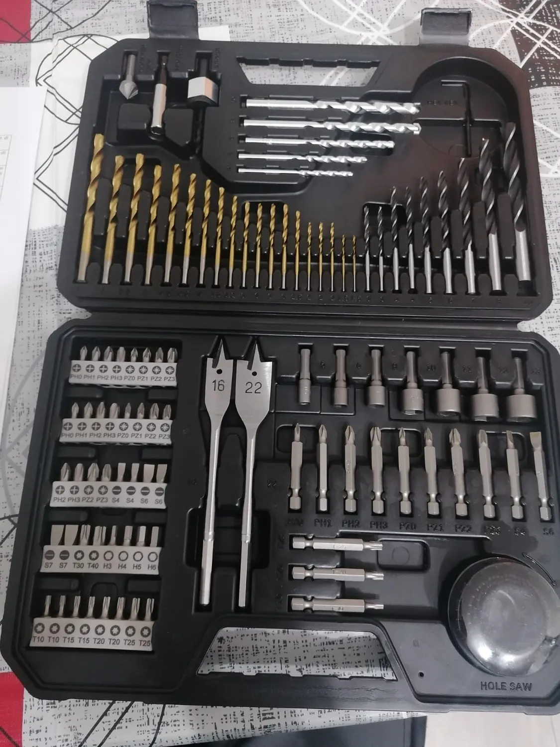 Bosch Expert set punte e bit legno pietra metallo 103 pezzi