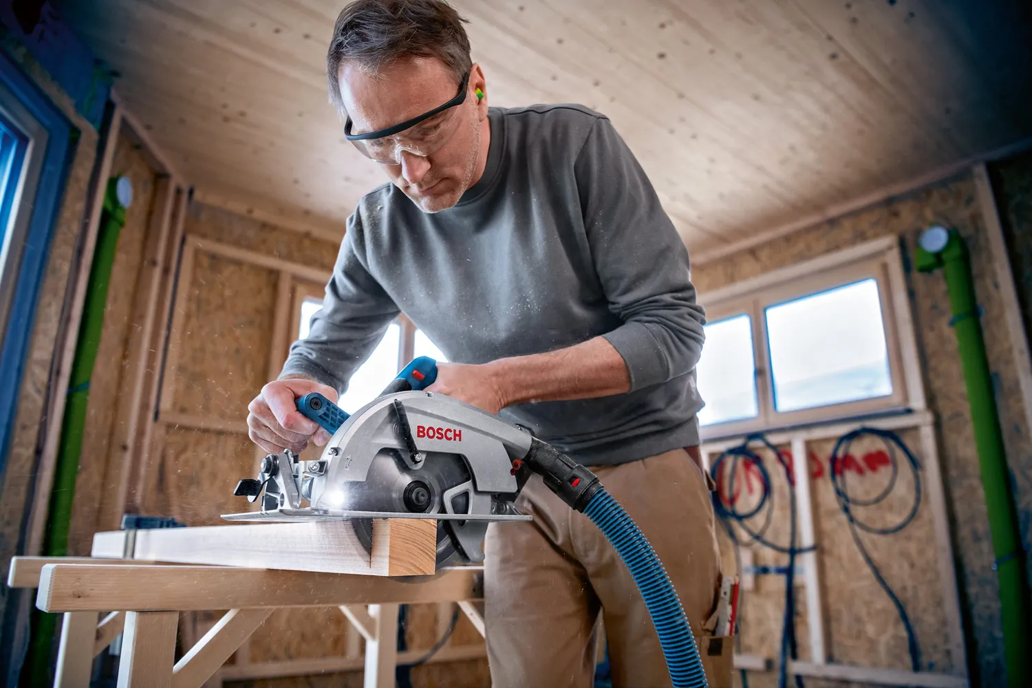 Bosch Expert gancio travi per GKS 18V-70 L 95x90 mm
