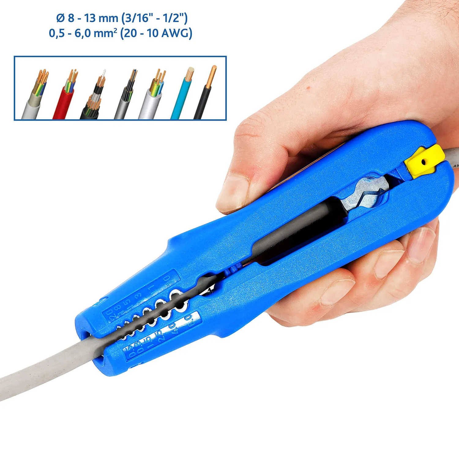 S&R N100 spelafili 8-13 mm cavi 0,5-6 mmq