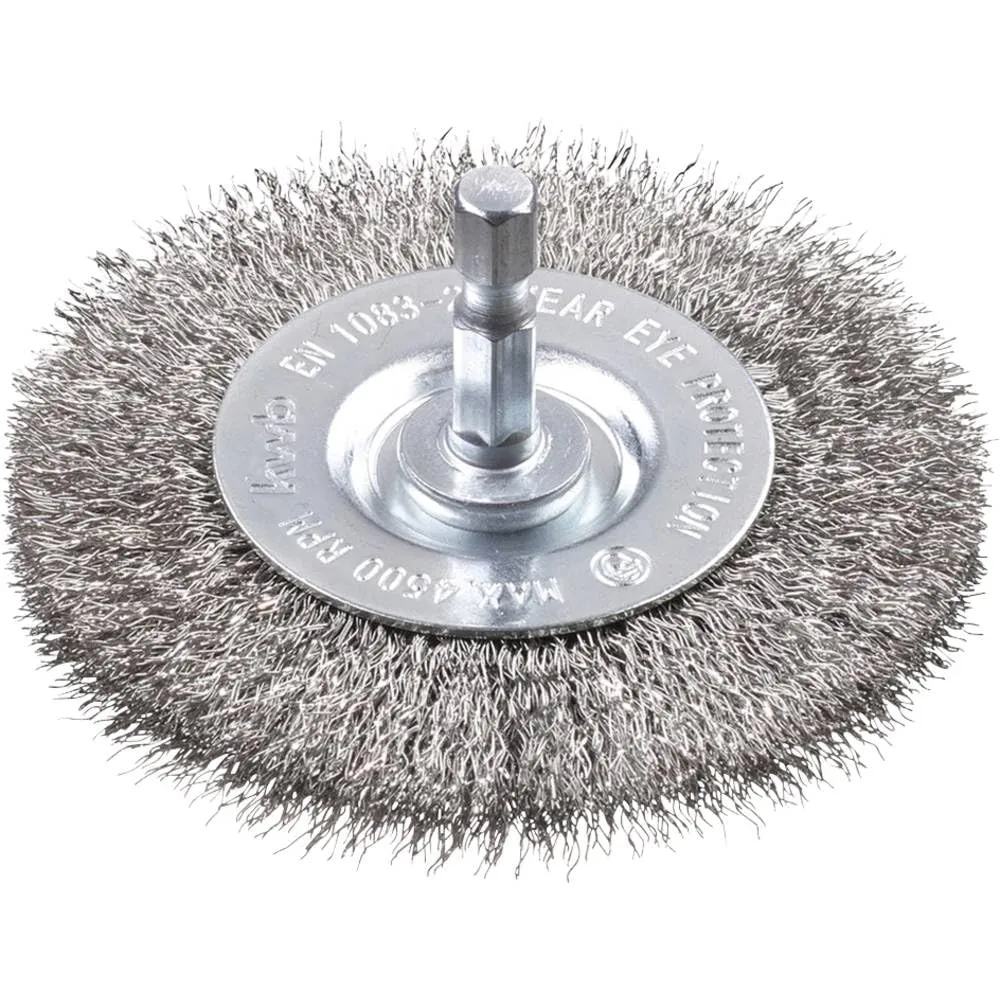 KWB 6062-10 spazzola a tazza 50 mm acciaio HSS