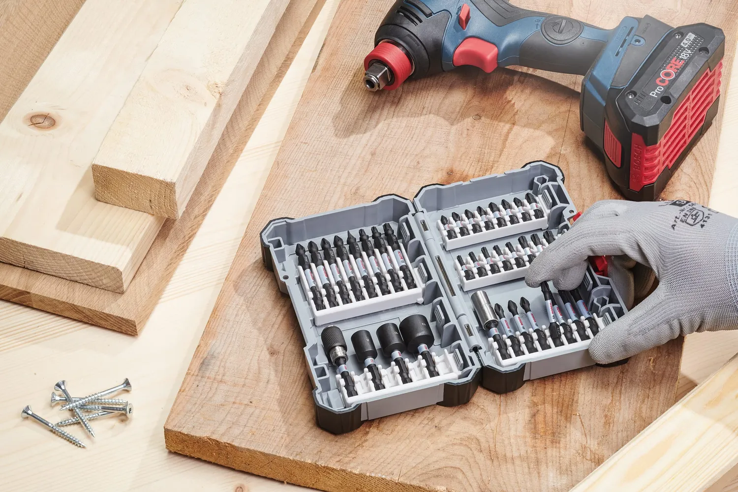 Bosch Expert Set 8 Bit Doppi 65 mm Impact Control