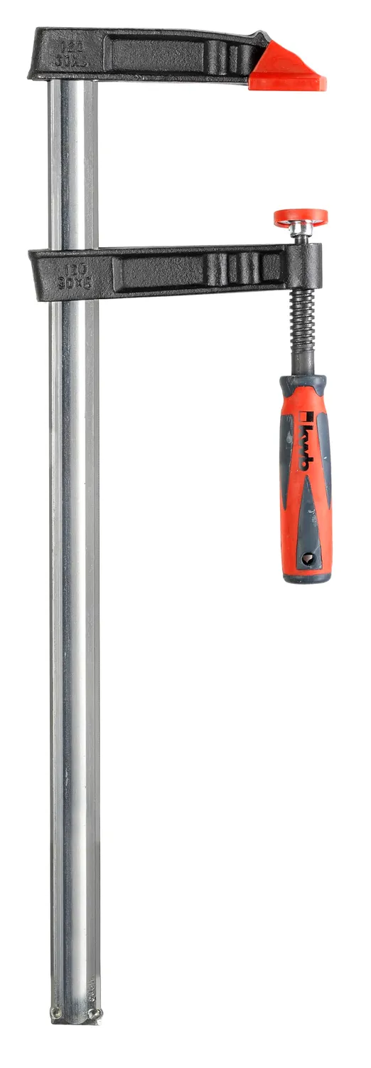 KWB Profi morsetto a vite 800 mm apertura 120 mm acciaio