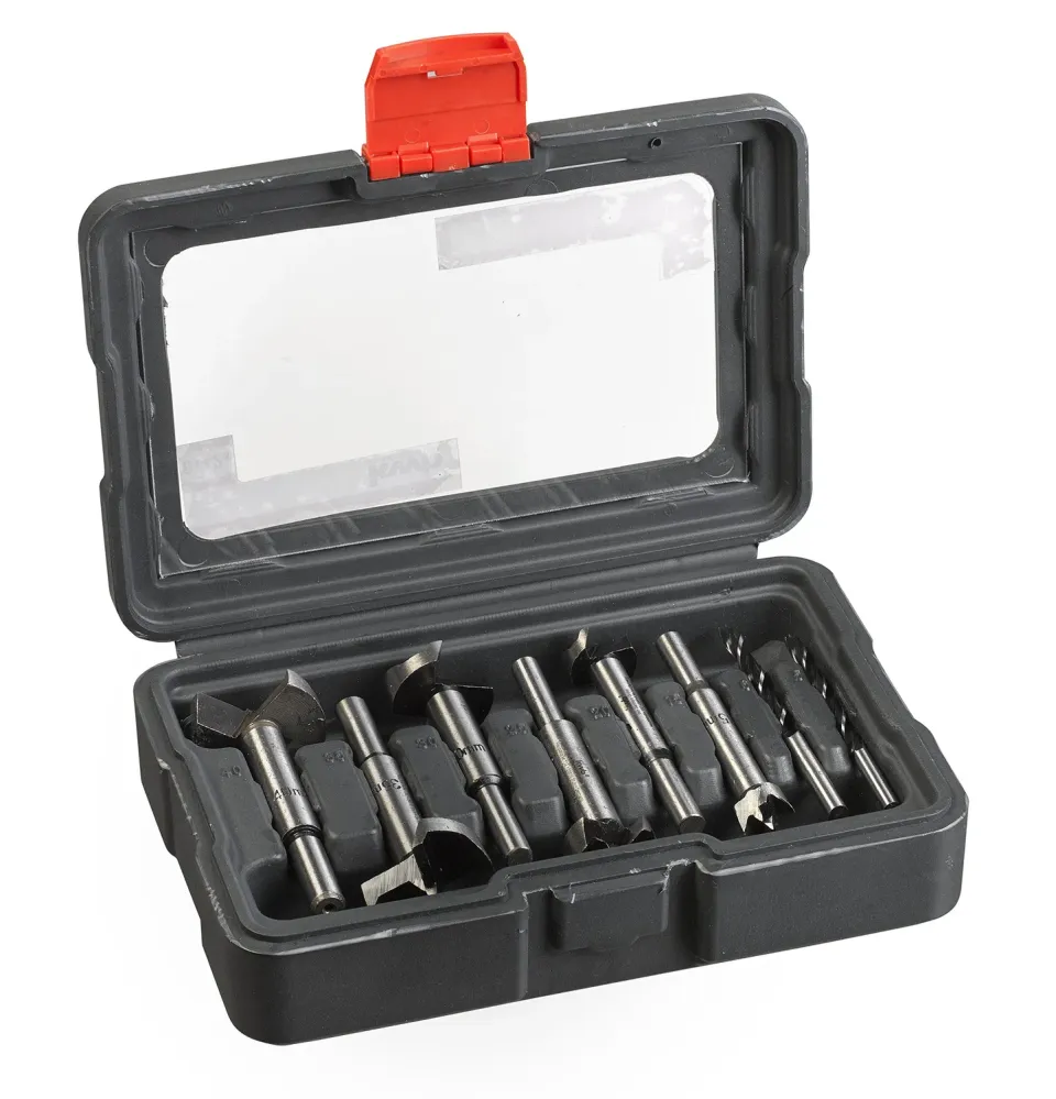 KWB Power-Box set 8 punte legno Forstner 5-40 mm