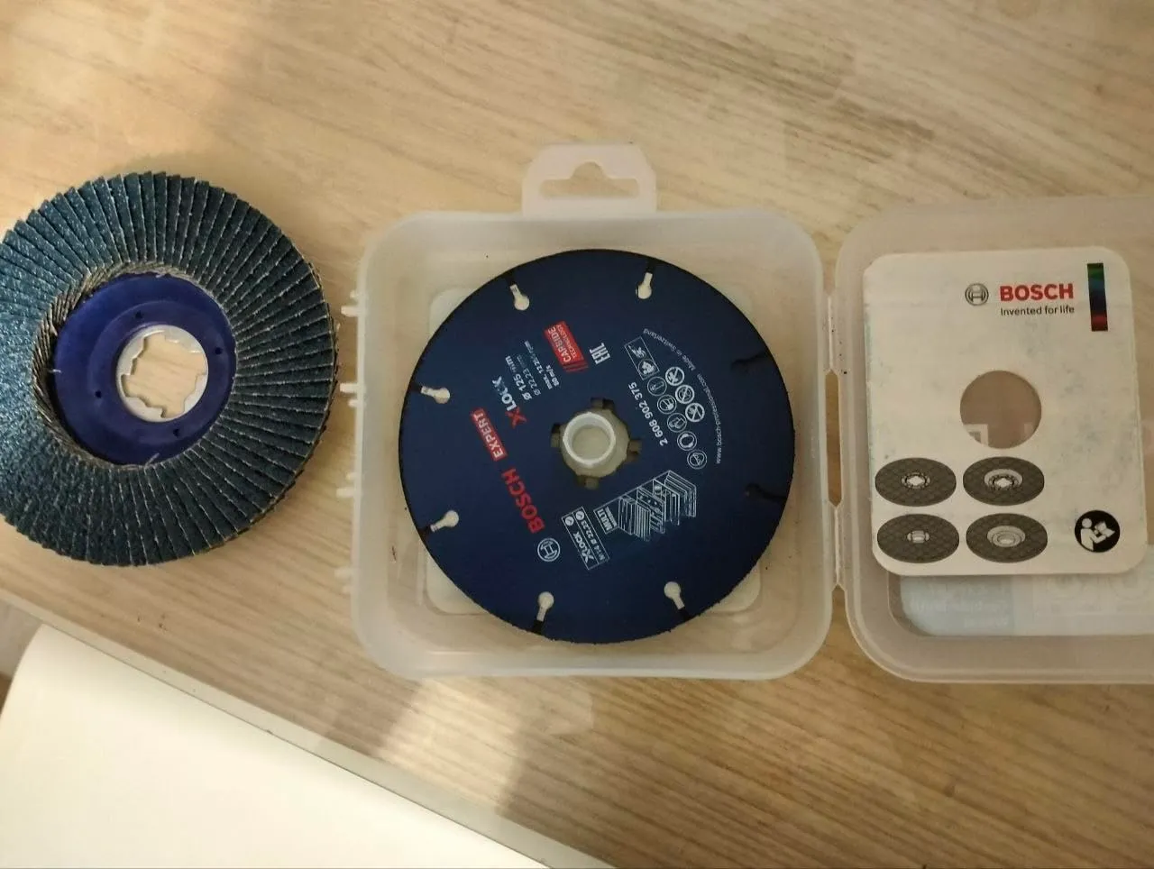Bosch X-Lock set taglio smerigliatura 5 pz inox metallo
