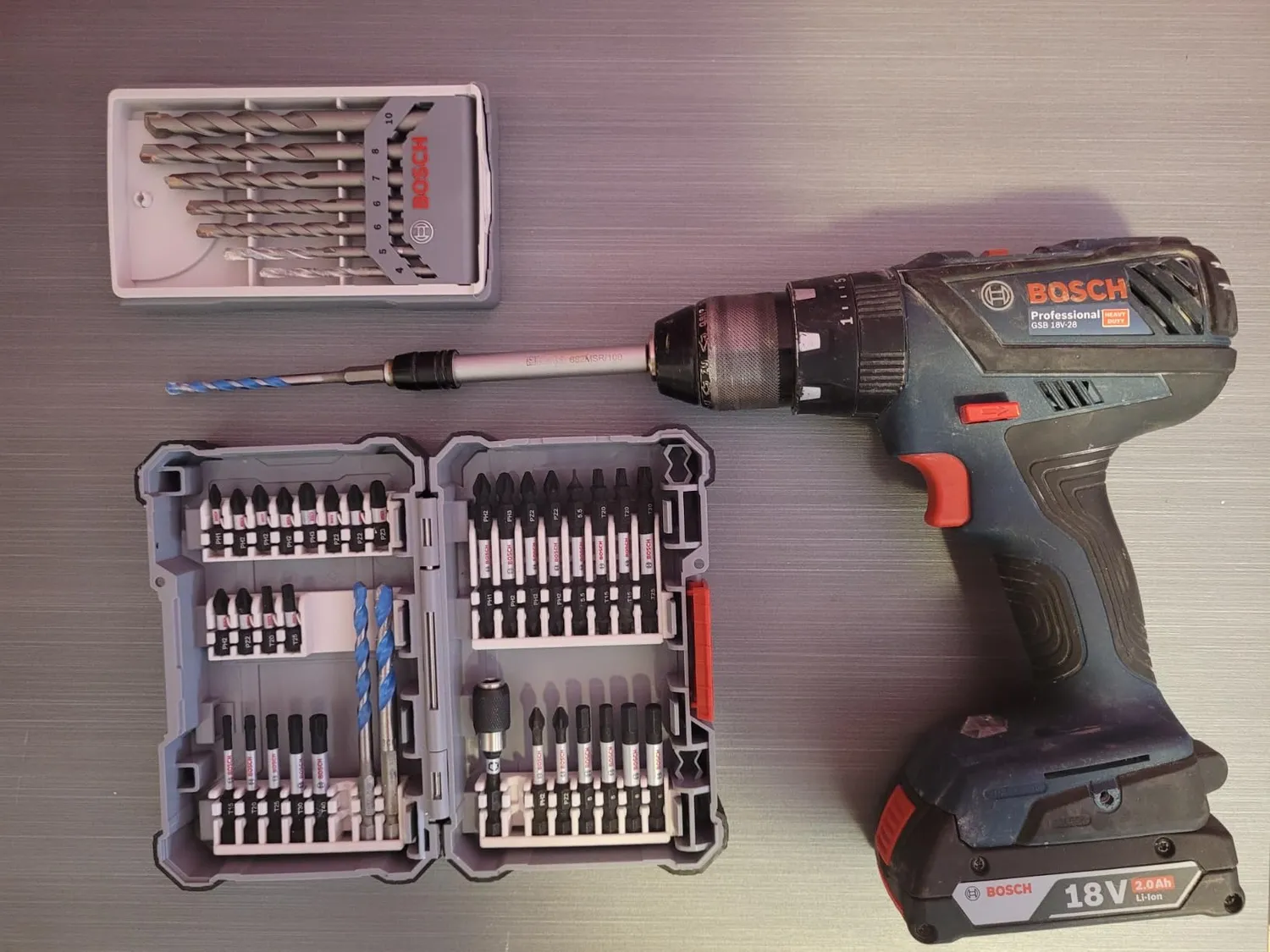 Bosch Expert 2 607 017 082 punte calcestruzzo 7 pezzi