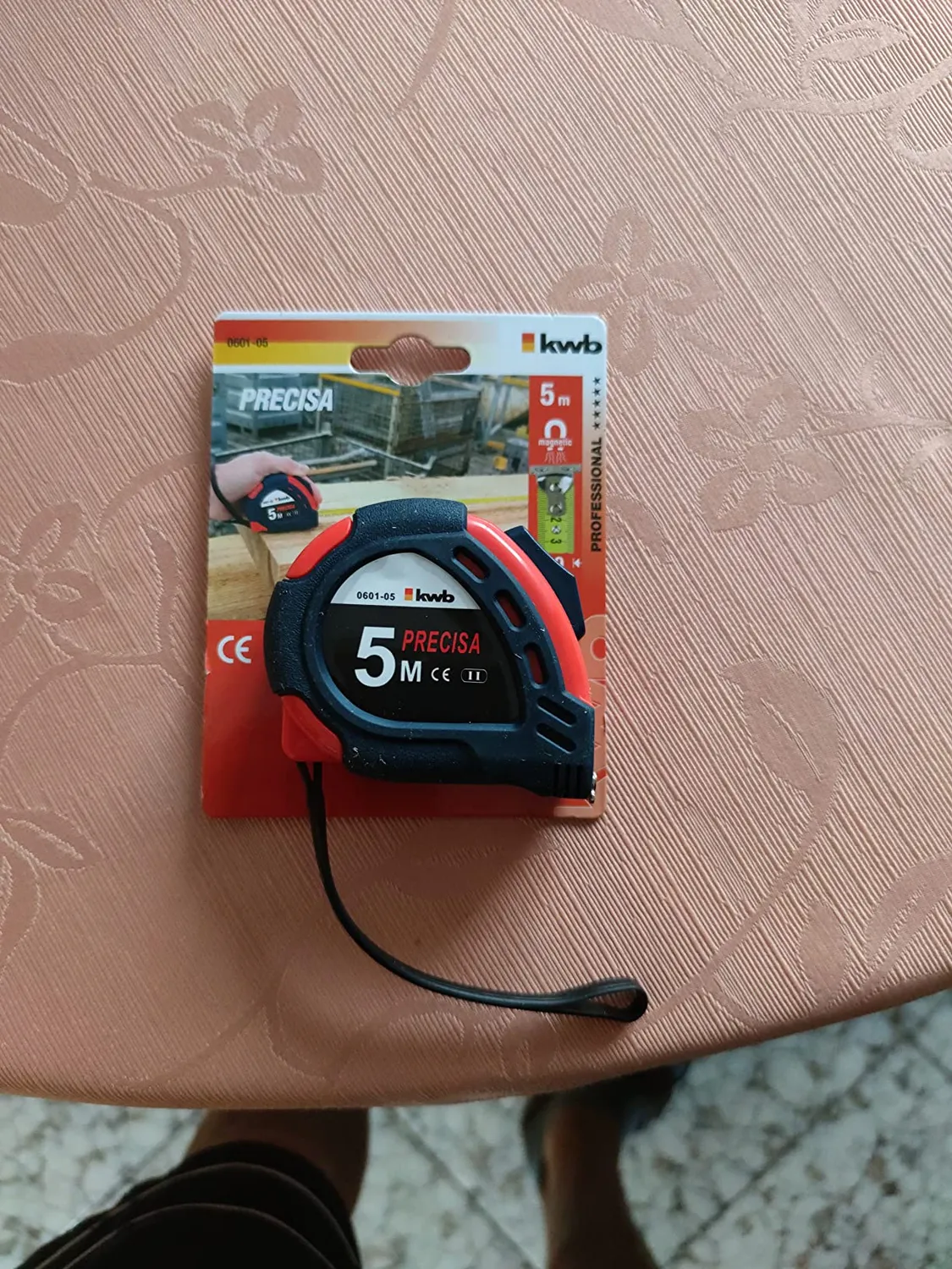 kwb Precisa metro a nastro 5 m magnetico acciaio