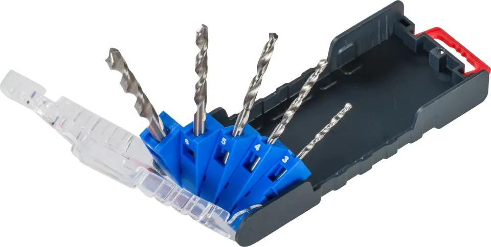KWB PowerBox set punte HSS metallo 5 pezzi 3-8 mm
