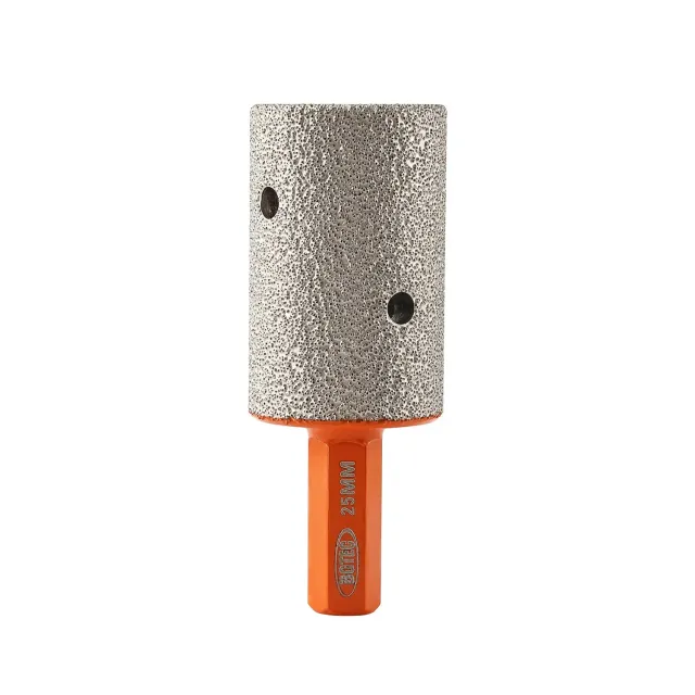 BGTEC fresa dito diamantata 25 mm esagonale gres uso secco