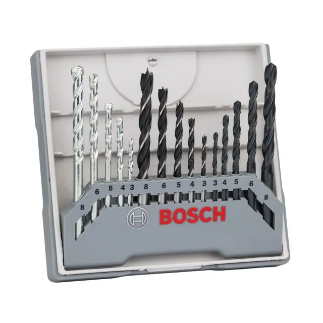 Bosch Expert Set Punte Miste 15 Pezzi Metallo Legno Pietra