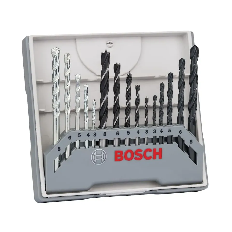 Bosch Expert Set Punte Miste 15 Pezzi Metallo Legno Pietra