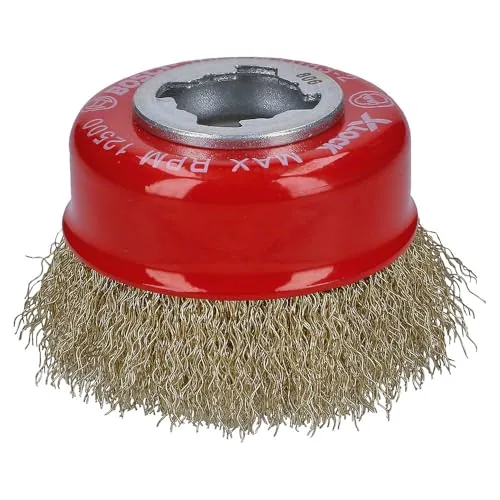 Bosch Expert PRO Metal Clean spazzola a tazza X-Lock 75mm