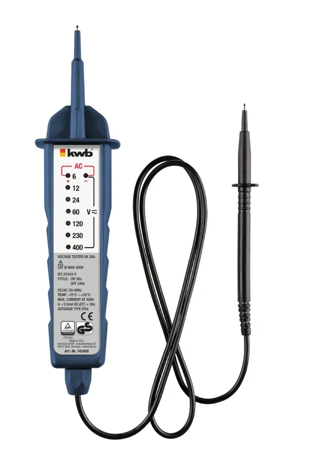KWB 1424-00 tester tensione bipolare 400V